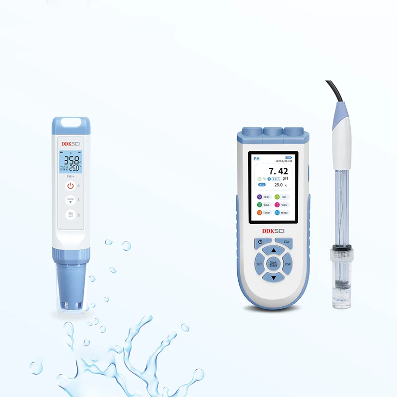 The principle of pH Meters.
