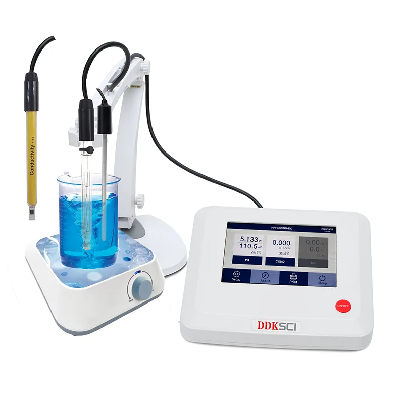 Benchtop pH Cond Meter Touch Screen