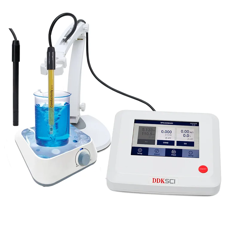 Benchtop Conductivity DO Meter Touch Screen
