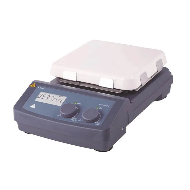 LCD Digital Magnetic Hotplate Stirrer With 7 Inch Ceramic Plate